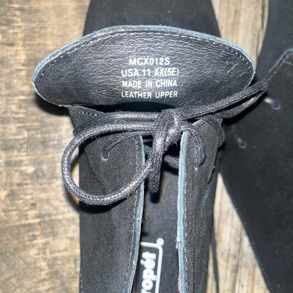 Prope’t Black Suede leather boots